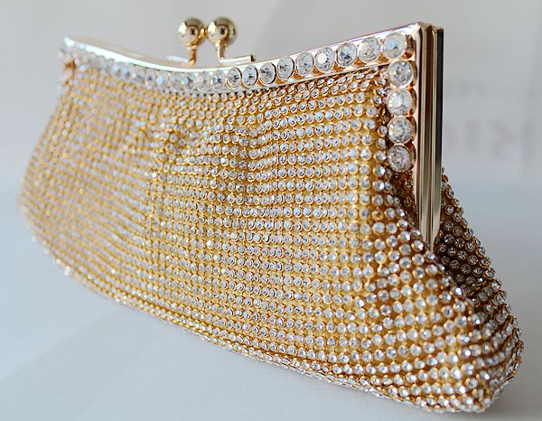 Silver Gold Black Crystal Diamante Effect Evening Clutch Wedding Party Prom Bag Box Fashion Bag 
