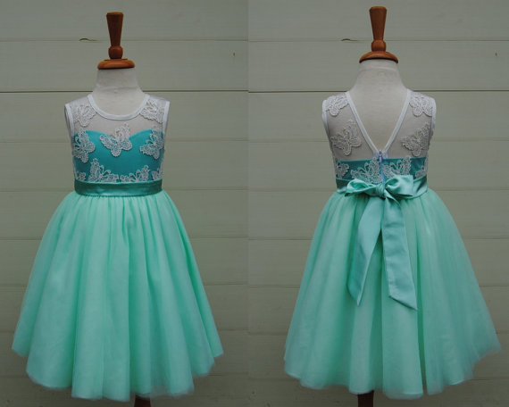 Wonder Girl Flower Girl Dresses