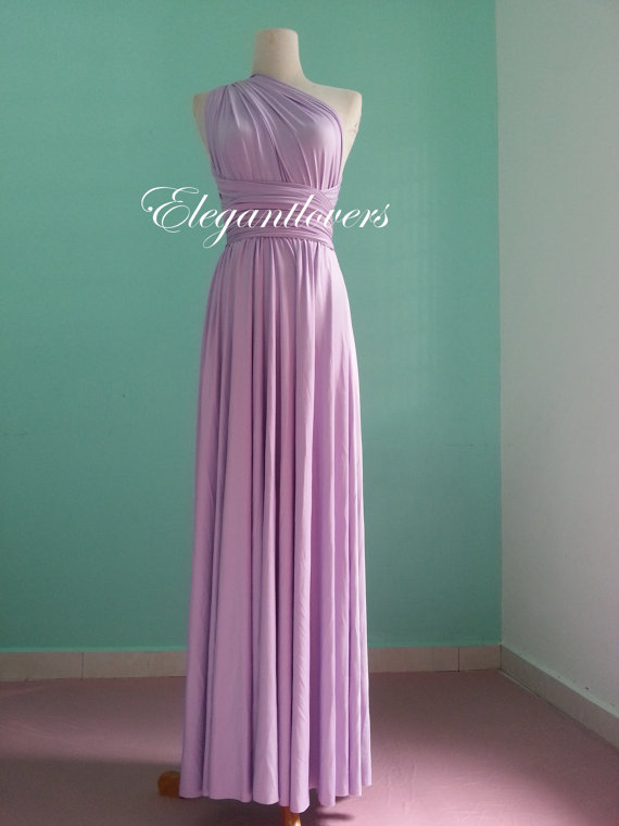 lavender infinity dress