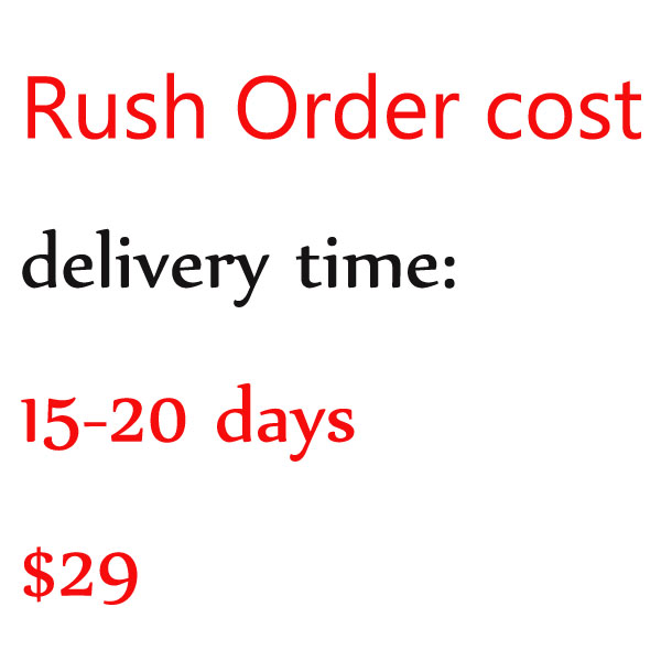 Rush Order Cost --for The Order Which Need To Be Arranged To Priority ...